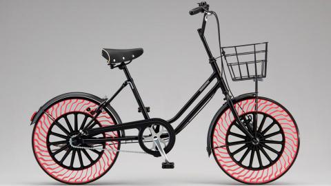 Bicicleta con ruedas air free
