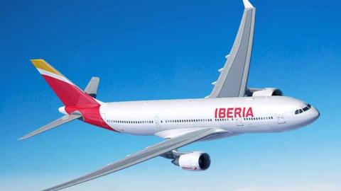 Avion de Iberia